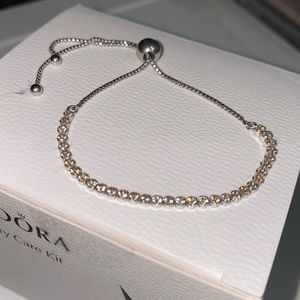 PANDORA CHAMPAGNE CZ BRACELET